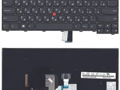 Клавиатура для ноутбука Lenovo ThinkPad T540P чёрная, с джойстиком