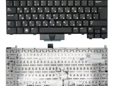 Клавиатура для ноутбука Dell Latitude E4310 чёрная, с джойстиком