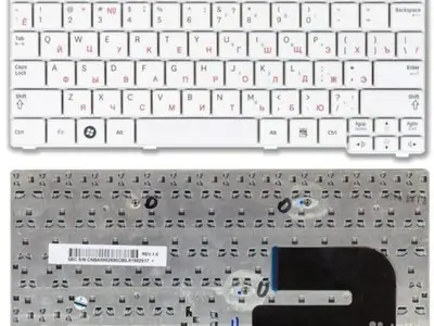 Клавиатура для ноутбука Samsung BA59-02686C белая