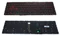 Клавиатура для ноутбука Acer Nitro AN515-51 чёрная, красные кнопки, с подсветкой