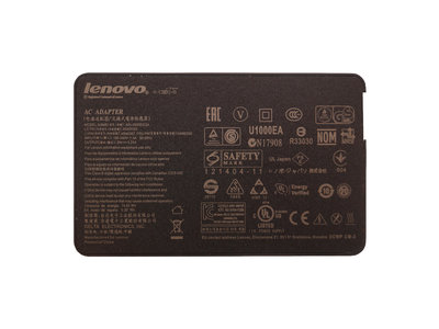 Блок питания для ноутбука Lenovo ADP-65XB A прямоугольный разъем, slime type Premium