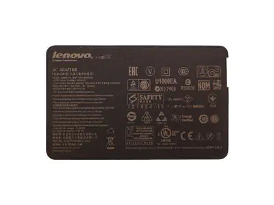 Блок питания для ноутбука Lenovo Yoga 13 прямоугольный разъем, slime type Premium с сетевым кабелем