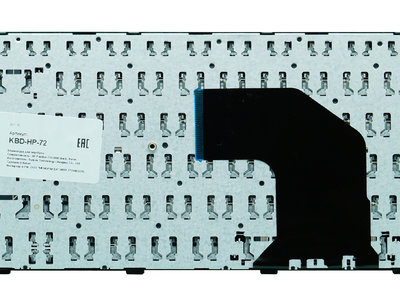 Клавиатура для ноутбука HP AER36701310 чёрная, с рамкой