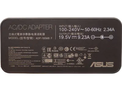 Блок питания 180W для ноутбука Asus FA180PM111 slim type Premium с сетевым кабелем