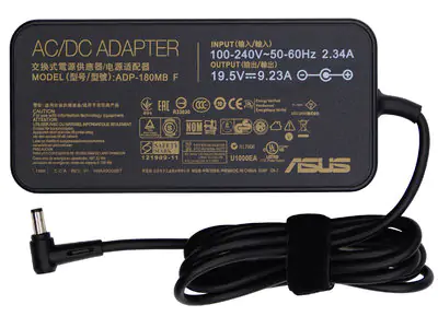 Блок питания 180W для ноутбука Asus G752V slim type Premium с сетевым кабелем