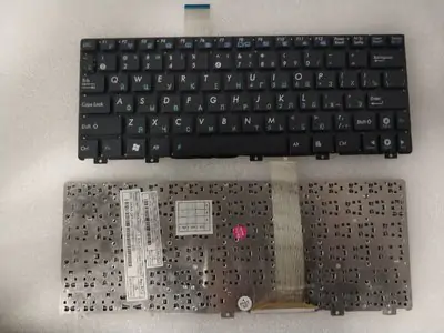 Клавиатура для ноутбука Asus Eee PC 1025 чёрная, без рамки