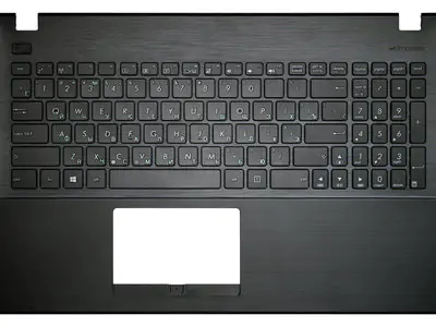 Клавиатура для ноутбука Asus 90NB0341-R30190 чёрная, верхняя панель в сборе