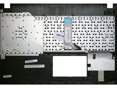 Клавиатура для ноутбука Asus X551MA чёрная, верхняя панель в сборе