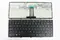 Клавиатура для ноутбука Lenovo Flex 14 чёрная, рамка чёрная