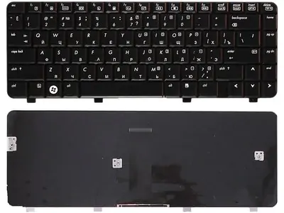 Клавиатура для ноутбука HP Compaq Presario CQ40 чёрная