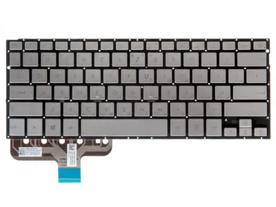 Клавиатура для ноутбука Asus ZenBook UX301L серебряная