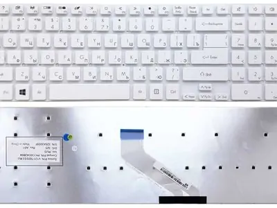 Клавиатура для ноутбука Packard Bell Easynote P7YS0 белая