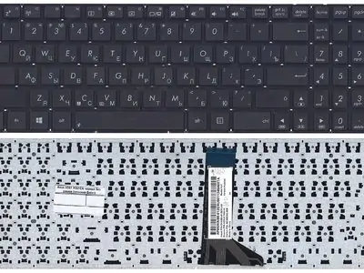 Клавиатура для ноутбука Asus X551C чёрная