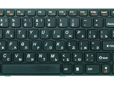 Клавиатура для ноутбука Lenovo 25206790 чёрная