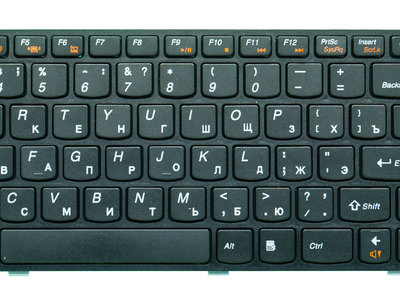 Клавиатура для ноутбука Lenovo IdeaPad G780 чёрная