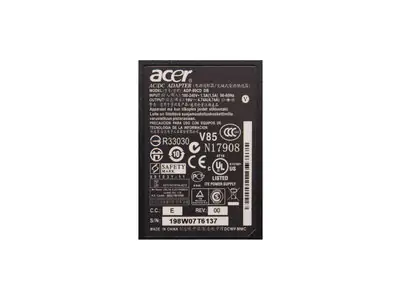 Блок питания 90W для ноутбука Acer Aspire R14 R3-431T Premium с сетевым кабелем