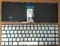 Клавиатура для ноутбука HP Pavilion 14-bf серебряная, с подсветкой