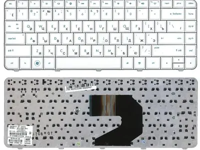 Клавиатура для ноутбука HP Presario CQ43 белая