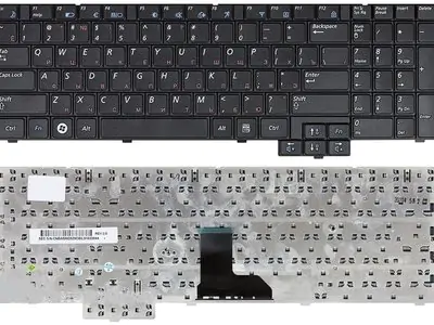 Клавиатура для ноутбука Samsung R540 чёрная
