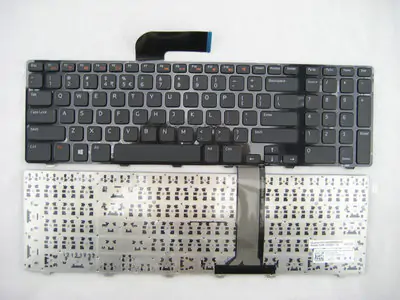 Клавиатура для ноутбука Dell Inspiron 17R, N7110, черная, английская