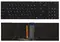 Клавиатура для ноутбука MSI V143422AK1 чёрная, без рамки, подсветка цветная