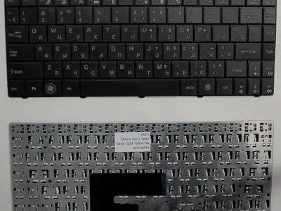 Клавиатура для ноутбука MSI X-Slim U210 чёрная