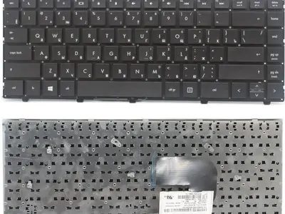 Клавиатура для ноутбука HP NSK-CH0SW чёрная, без рамки