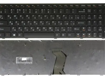 Клавиатура для ноутбука Lenovo PK130Y03A05 Windows 8 version, чёрная