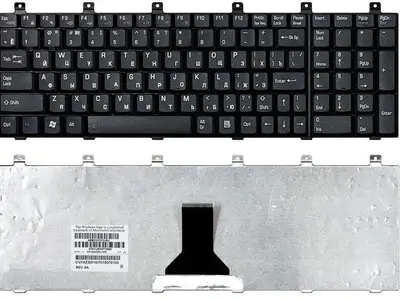 Клавиатура для ноутбука Toshiba Satellite M60 чёрная
