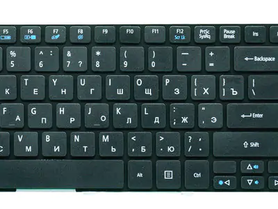 Клавиатура для ноутбука Acer Aspire 5560 чёрная