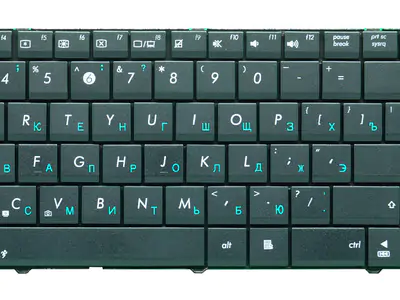 Клавиатура для ноутбука Asus K53S чёрная