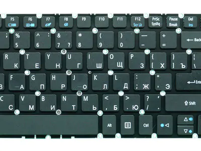 Клавиатура для ноутбука Acer Aspire A715-71G чёрная