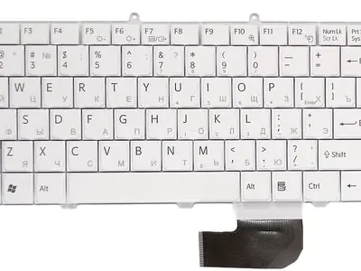 Клавиатура для ноутбука Sony Vaio VGN-FE31M белая