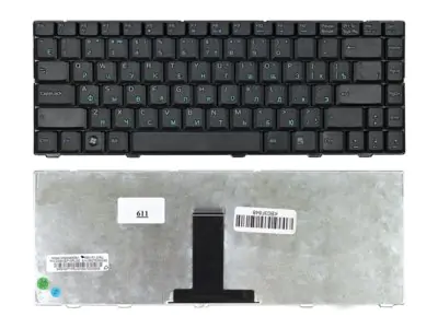 Клавиатура для ноутбука Asus X82 чёрная