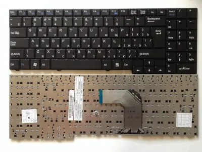 Клавиатура для ноутбука DNS ECS MB50IA1 чёрная