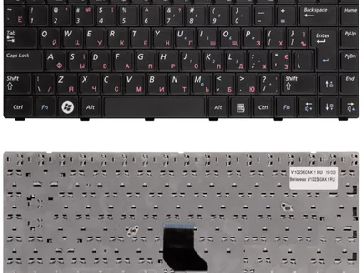 Клавиатура для ноутбука Samsung R515 чёрная