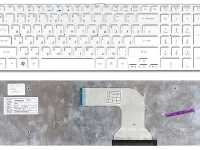 Клавиатура для ноутбука Acer ZYA серебряная