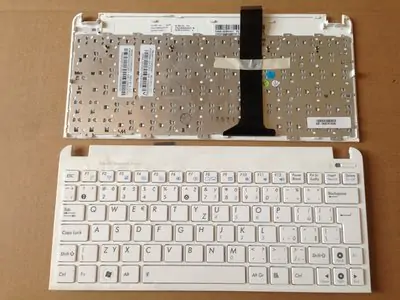 Клавиатура для ноутбука Asus Eee PC 1011, 1015 белая, английская