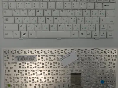 Клавиатура для ноутбука Asus Eee PC 1000H белая
