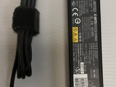 Блок питания 60W для ноутбука Fujitsu lifebook p1620 Premium с сетевым кабелем