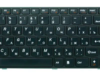 Клавиатура для ноутбука Lenovo IdeaPad B590 чёрная