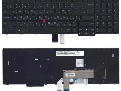 Клавиатура для ноутбука Lenovo PK1311P3A00 чёрная, с джойстиком