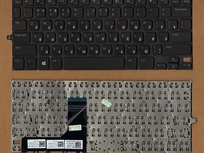 Клавиатура для ноутбука Dell Inspiron 11-3148 чёрная, без рамки