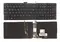 Клавиатура для ноутбука Asus K501U чёрная, с подсветкой