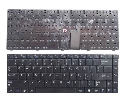 Клавиатура для ноутбука Samsung R418, R420, R425, R428, R469, RV410, RV408 черная, английская раскладка