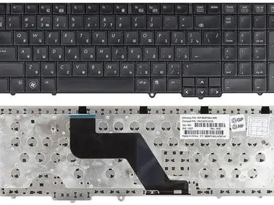 Клавиатура для ноутбука HP ProBook 6550b чёрная