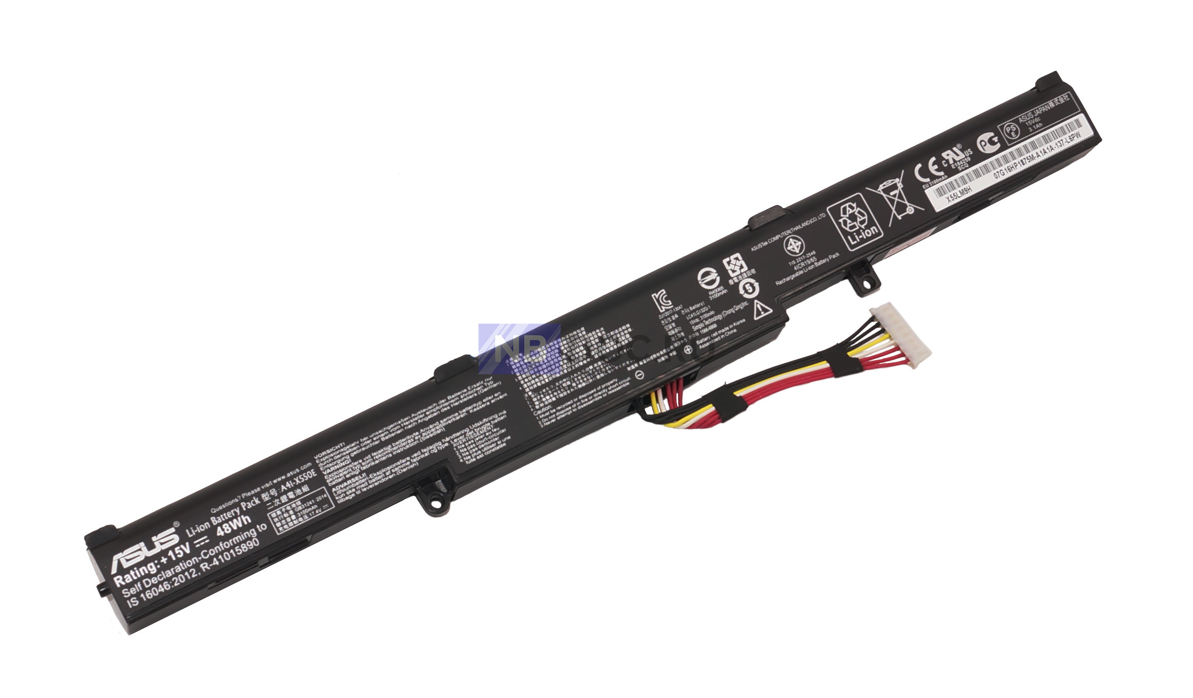 Аккумулятор для ноутбука Asus A41-X550E Original quality купить в Москве по  цене 1 730 ₽ - NBDOC