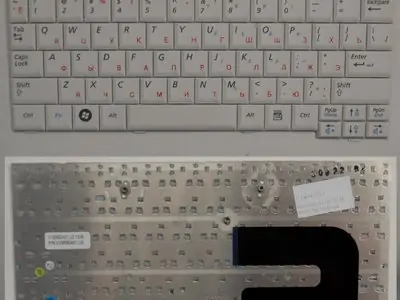 Клавиатура для ноутбука Samsung N110 белая