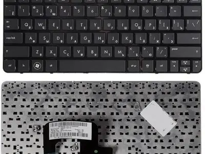 Клавиатура для ноутбука HP Mini 110-3601 чёрная, с рамкой