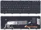 Клавиатура для ноутбука HP Probook 450 G0, 450 G1, 450 G2, 455 G1, 455 G2, 470 G0, 470 G1 черная, с рамкой, с подсветкой